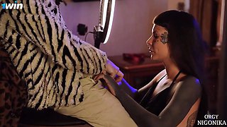 Russian Siri, Leo And Ahsoka In '90sstyle Sex orgy!