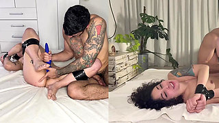 Bound Submissive Is Dominated, Used, Fucked Hard and Stimulated with a Vibrator!!