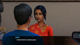 Insimology - Gameplay - Roleplay - Maid Fucks at Kitchen and Shower