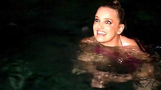Beauteous Charlie Forde and Elly Clutch at pussy rubbing porn