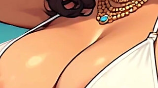 Pregnant Bikini Babes Art
