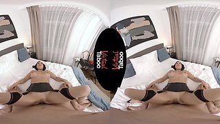 Morena Bonita Mesmerizes in VR Brunette Big-Titted Passion Heat
