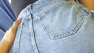 Oh Yes, Give Me More Please stepdaddy! I Know You Love Fucking Me in My Denim Skirt