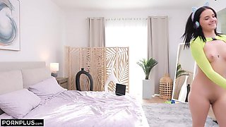 PORNPLUS Sage King Empties Fat Cock During Gaming Sesh by PORN+: Porn