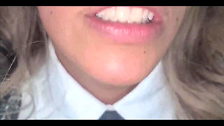 Sex After Class... Young Student Turned Out to Enjoy Sec with Her Stepdad