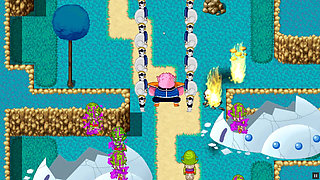 Bulma Adventure 3 - Gallery Show Dragon Ball Hentai Game Parody Ep.5 Zarbon Rough Anal Creampie