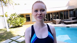 Nubile, cfnm, pool