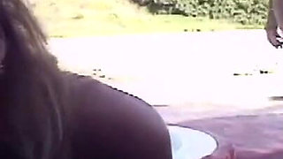 Vintage Threesome Huge Facial 90s Outdoors Kasorn Elle