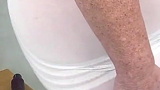 Aunty Sandra in White Rago Girdle
