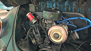 Barefoot Cranking and Hotwiring the Beetle