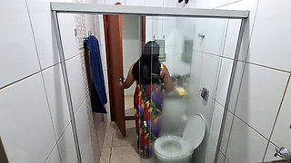 Camera on Hot Stepcousin in the Shower - I Can’t Wait to Fuck Her