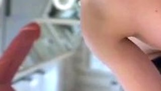 Big boob brunette masturbates on webcam