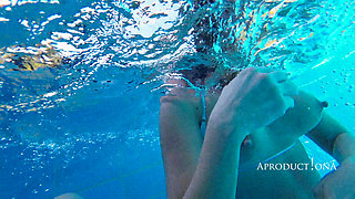 Underwater Anal Ass Lick Cum Swallow and Golden Shower