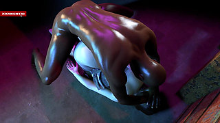Goddess Avatar Temptress of Pixel Paradise - 3D Animation