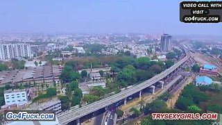 Indulge in a Desi beauty's fiery passion with her lover