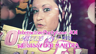 AUDIO ONLY - Interactive pantyhose JOI the sissy JOI mantra