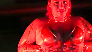 BBW Micro Bikini Boob Tease