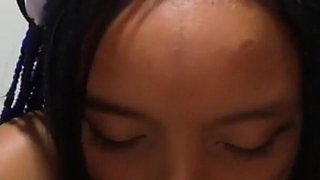 New Braces in Mouth Slim Thick Small Tits Latina Maid Got on Her Knees Sucking the Hotel Guest Big Dick - Jhodez1