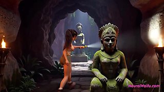 Lara Croft discovers an ancient Amazon treasure lost for centuries - AI Animation