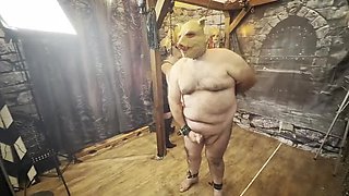 Part 1 Domina Satana Punishes Piggy Slave with Belt Spanking - British Mature BBW Femdom BDSM