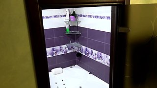 Brunette Rose Spy Shower