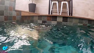 Loira Brasileira - Pov: Entering The Pool With This Hot Brazilian Blonde And Grabbing Her Beautiful Ass