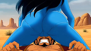 Genie Girl Jerk off Dick to Adaddin. Fairy Tale Story