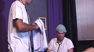 Anal Fetish Session with German Patient and Two Doctors