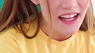 No Condom - My Stepsister Is a Little Fucking Brat so I Creampie Her Teen Pussy - Familystrokes