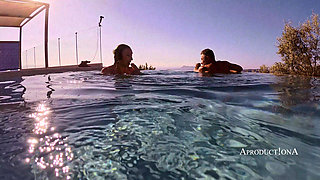 Underwater Anal Ass Lick Face Fuck Cum Eat