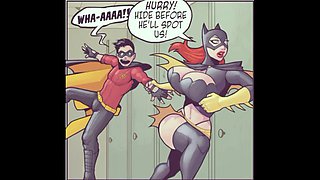 Batgirl has a crush on Robin