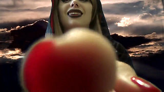 Evil Giantess vampire will do a little bit more holes in your tiny body