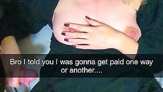 Pregnant MILF Pays Boyfriends Debt Over Snapchat - Cuckold Captions