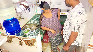 Wife’s Friend Hardcore Sex in Kitchen Non-stop Nude Passion Hindi Video