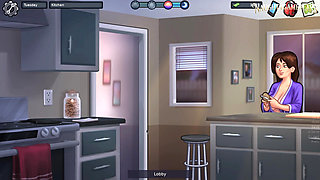 Milf With Huge Boobs Getting Fucked By Big Dick - Summertime Saga Part 47 By DarkCookie - 3D Game