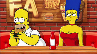 Married Housewife Gets Fucked in a Dirty Toilet. Cartoon Parody