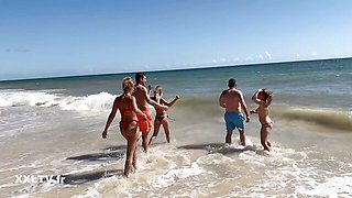 Rebecca and Tiffany's standing doggystyle video