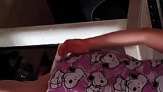 He Records Her and Watches Her Have Sex in the Kitchen with the Stepmother