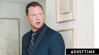 Amazing Pierce Paris and Vanessa Vega at cum on tits movie
