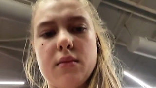 Workout with Masturbate in Public