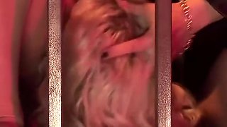 Cherry Torn And Jamey Janes In The Cage For The Bitch