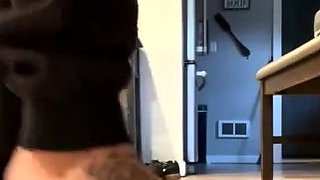 Amateur blondie solo anal masturbation