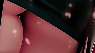 Gol Curvy Brunette Anime Yor POV Tit Fuck and Cock Ride