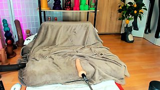 Beautiful Sonya having a horny solo toy masturbation