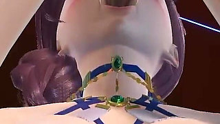 Nakai Yukino Pool Party in a Bikini No Hands Blowjob Wet Titjob and Face Cumshot with Sitting Handjob in 3D Hentai