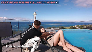 Cute Russian Amateurs Fucking By A Pool - Lustery