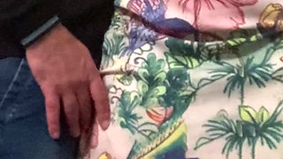 Stranger Challange - I Ask a Stranger to Finger My Pussy in the Subway