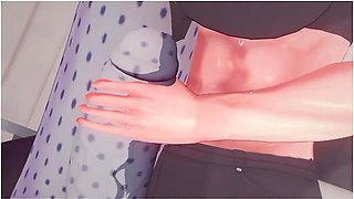 Twisted World Remake Patch 4 Part 27: New Scenes - Stepsister Masturbates Me During Stretching
