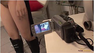 Husband Fucking A Pregnant Fuck After A Check-up In The Doctors Office