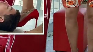 Goddess Kiffa Sadistic Boss Ep 2 - Male Defender Employee Got Foot Gagging From Sexy Boss